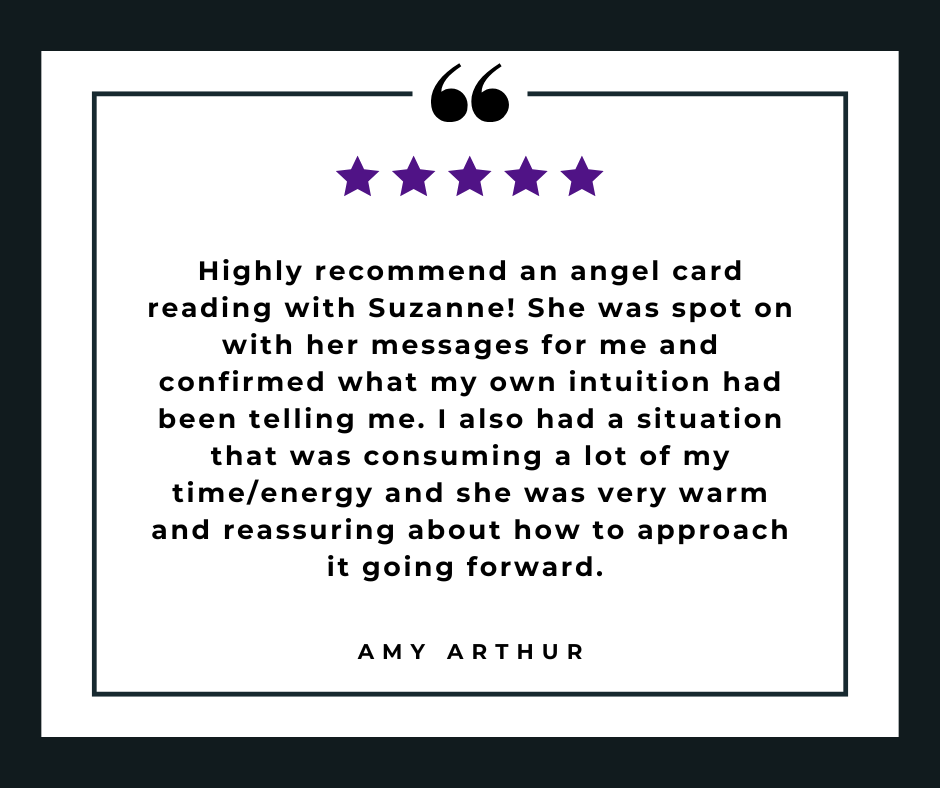 Testimonial Amy Arthur Black