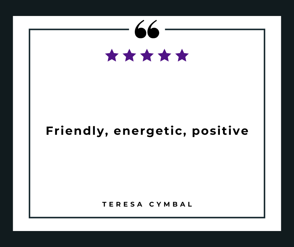 Testimonial Teresa Cymbal Black