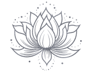 Silver Lotus Flower Icon